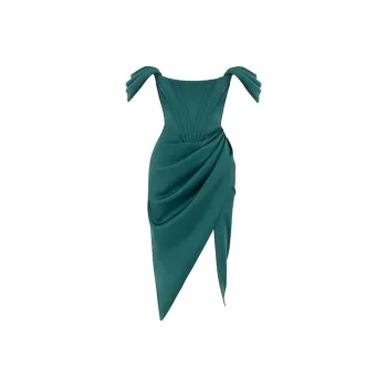 HOUSE OF CB Sleeveless Dress Women's Emerald Green