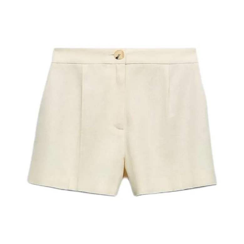 ZARA Casual Shorts Women's White-0