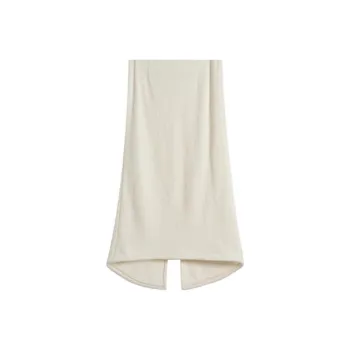 VIKTORIACHAN Knit Long Skirts Women's Ecru