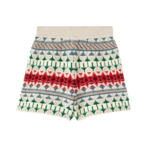Loro Piana FW23 Holiday wiburg Shorts Casual Shorts Women's Multicolor White