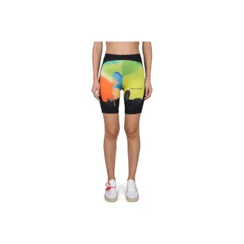 OFF WHITE Casual Shorts Women's Multicolor