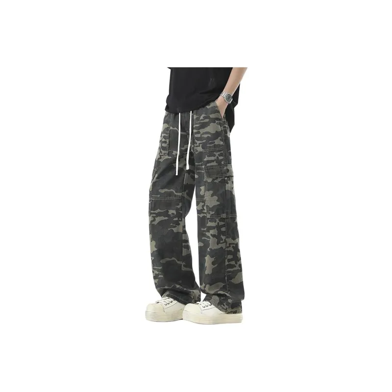 FASTFISH Casual Pants Unisex Camouflage-1