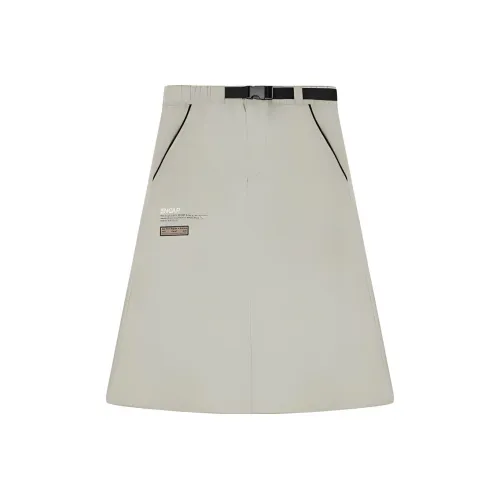 New Balance Casual Long Skirts Women's Ecru
