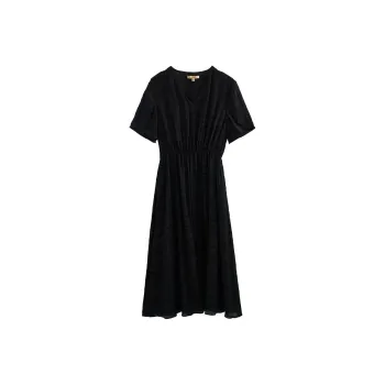 INSUN Short Sleeved Dresses Women's Black