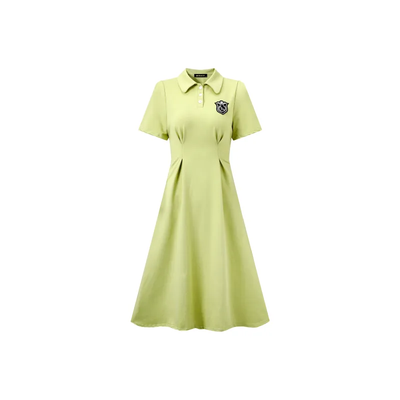 MRR&CO. Short Sleeved Dress Women's Green-0