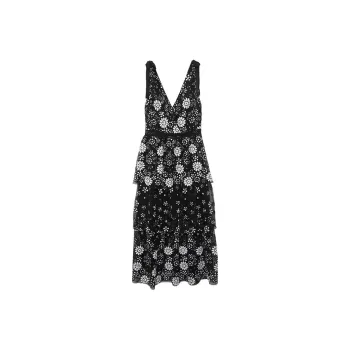 Self portrait Sleeveless Dress Women's Black