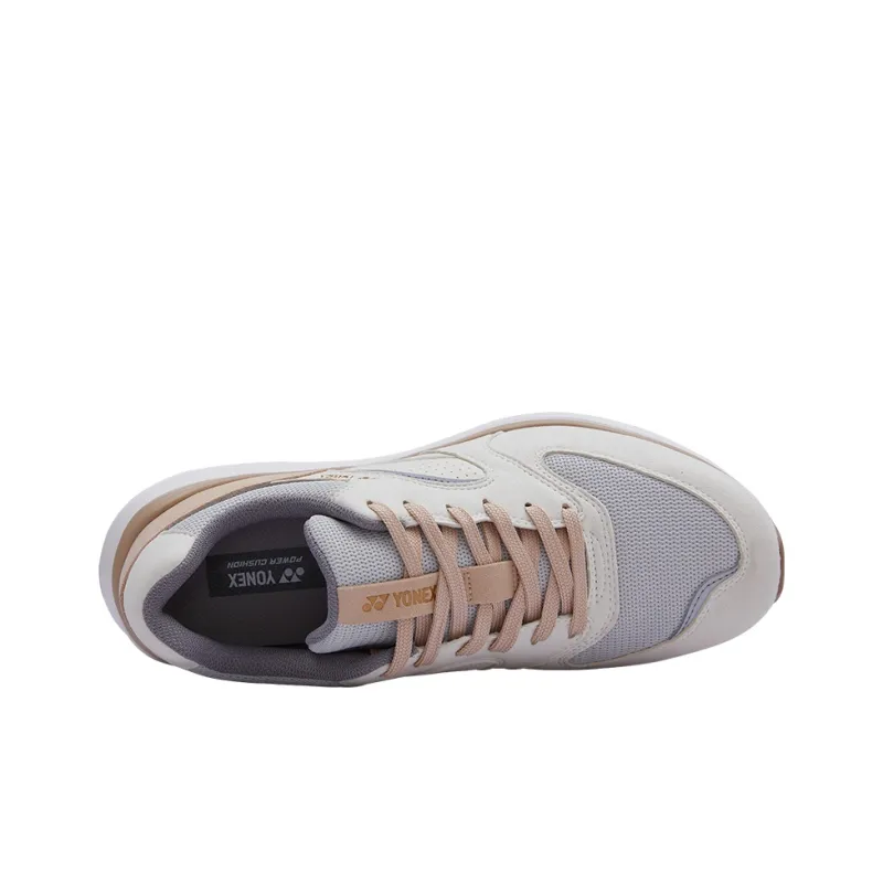 YONEX POWER CUSHION+ Cushioning, Slip Resistant, And Breathable Low Top Running Shoes Unisex Cream-3