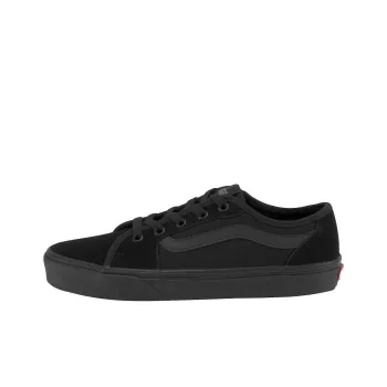 Vans Filmore Anti Slip Wear Resistant Low Top Skateboard Shoes Women's Black