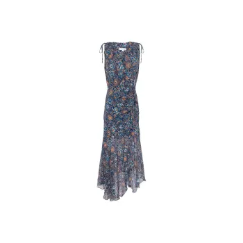 VERONICA BEARD Dovima Floral-print Dress