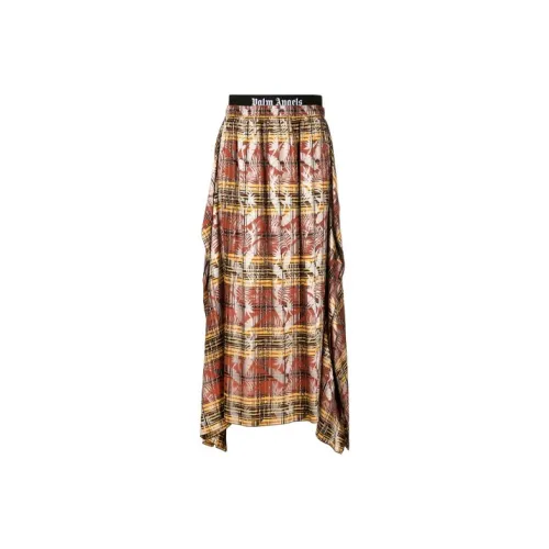 PALM ANGELS Casual Long Skirts Women's Brown