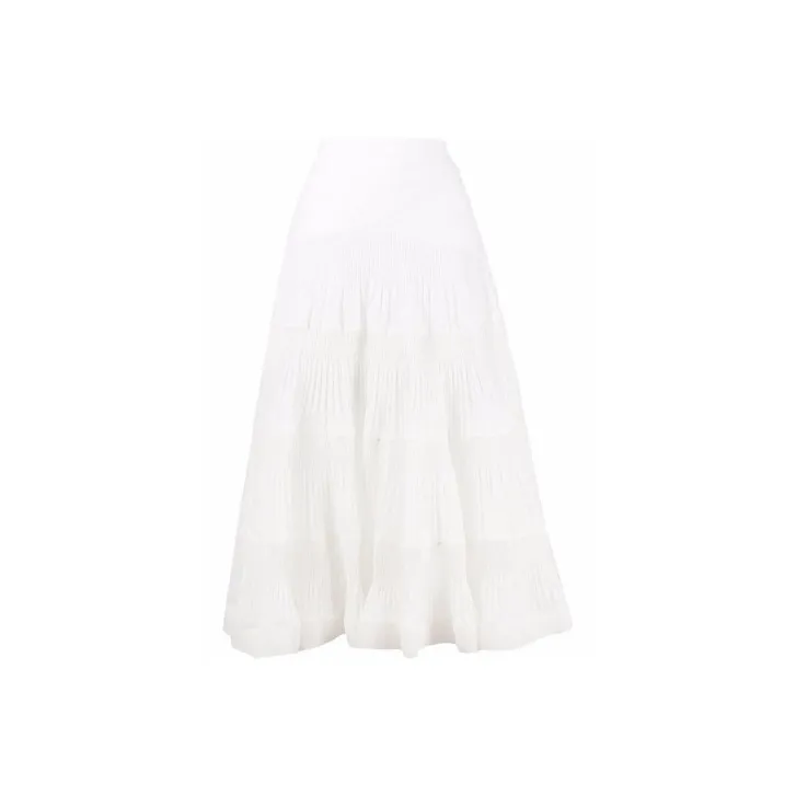 Zimmermann Casual Long Skirts Women's White-0