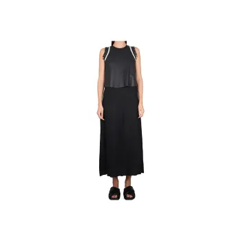 Alysi Sleeveless Fringe Detailed Dress
