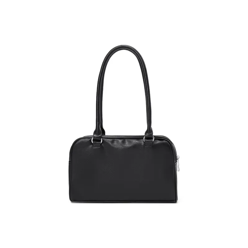 RED DRAGONFLY Pu Handbag Regular Women's Black/Coffee/Ecru-3