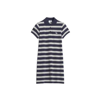Maison Kitsune Short Sleeved Dress Women's Ink Blue
