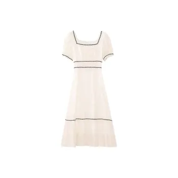 KEAB Short Sleeved Dress Women's Apricot