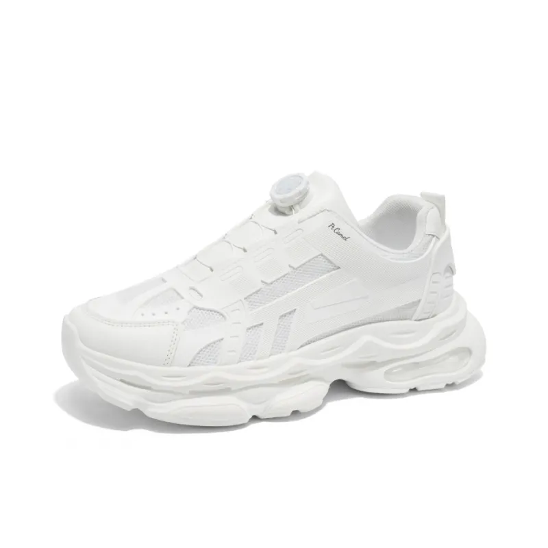 PROTECTCAMEL Slip Resistant, Abrasion Resistant, Lightweight Low Top Chunky Sneakers Men's-6