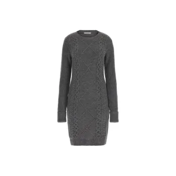 GUESS Long Sleeved Dresses Women's Gray