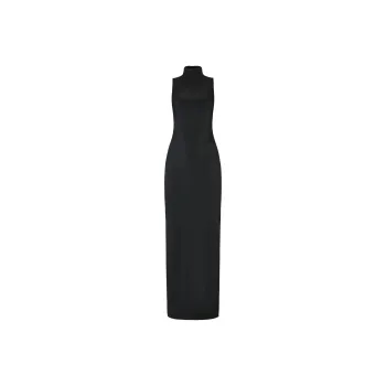 I.AM.GIA TAGAN MAXI DRESS Sleeveless Dress Women's BLACK/Black