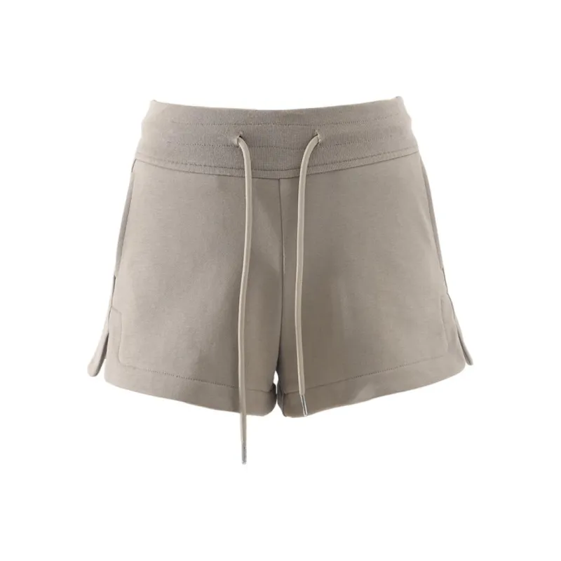 Wen Shan Casual Shorts Women's Gray-0