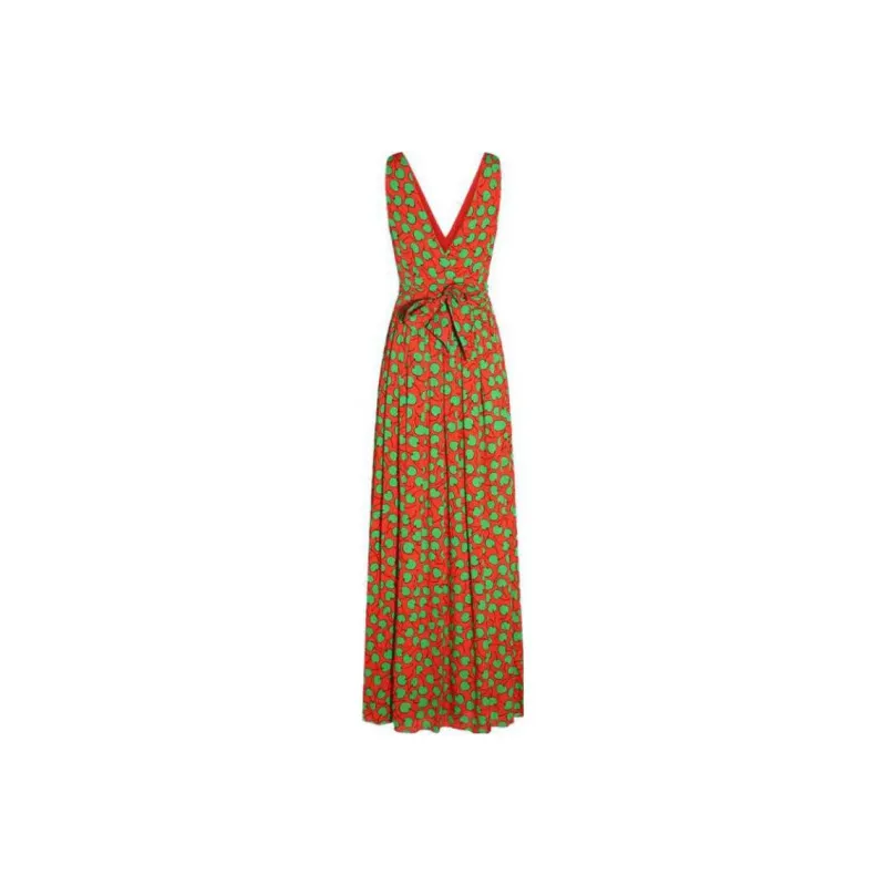 MOSCHINO Sleeveless Dresses Women's Orange-0