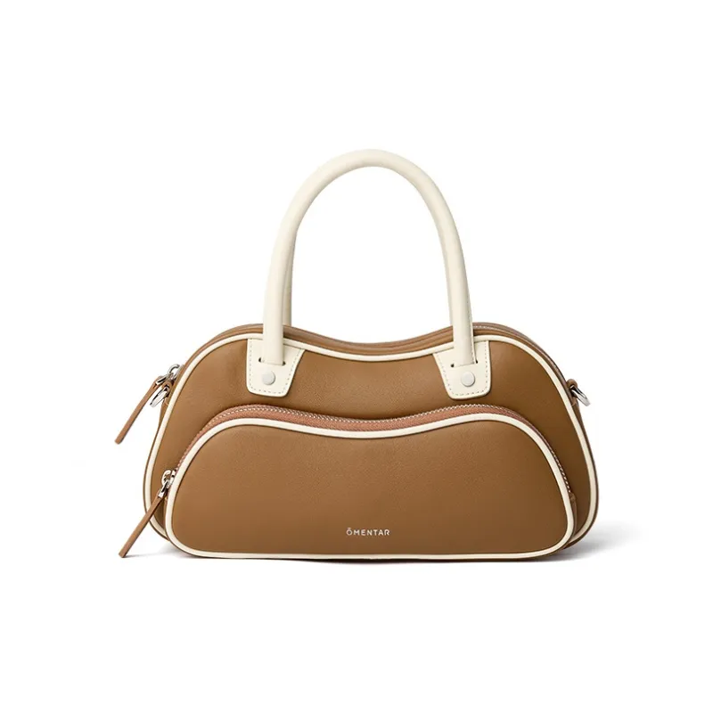 Omentar Cow Leather Crossbody One Shoulder Handbag Women's Multicolor-16