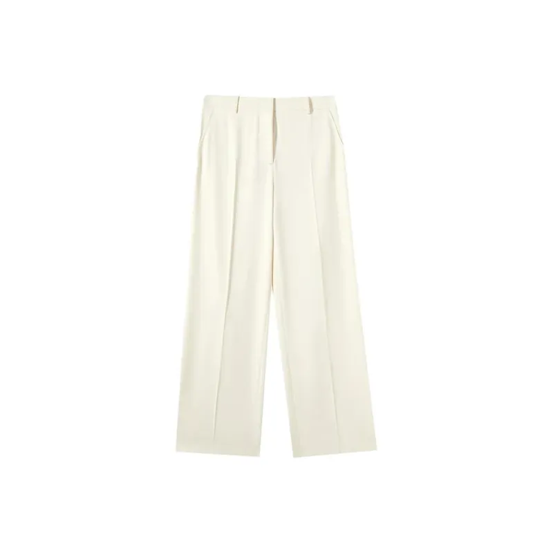 LANCY Suit Trousers Women's Ecru-0