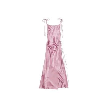 Acne Studios Crinkled Satin Dress
