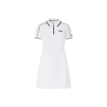 FILA Short Sleeved Dress Women's Jade White