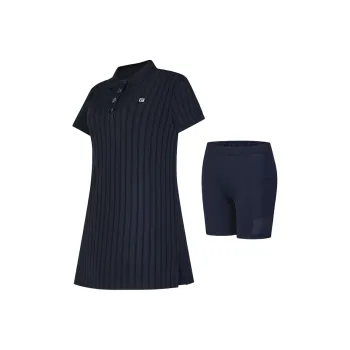FILA Short Sleeved Dress Women's RD Royal Blue