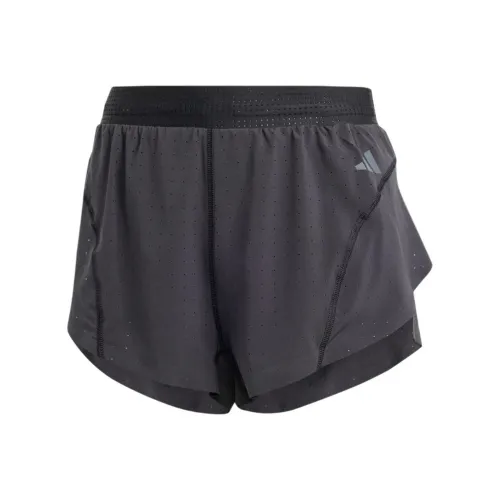 Adidas ADIZERO RUNNING SPLIT SHORTS Casual Shorts Women's Black