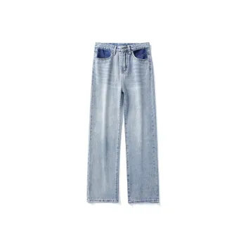 FHMY Jeans Women's Vintage Blue