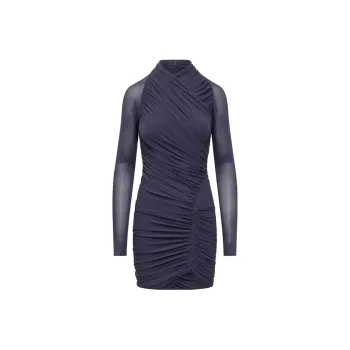 Ferragamo Long-Sleeved Dresses Women's Blue