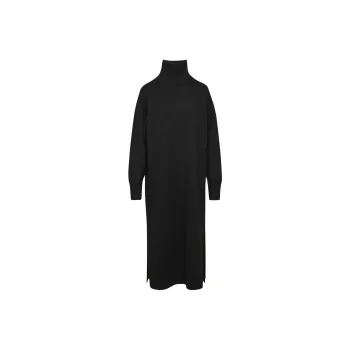ARITZIA FW24 Babaton Nestor Merino Wool Dress Long-Sleeved Dresses Women's BLACK/Black
