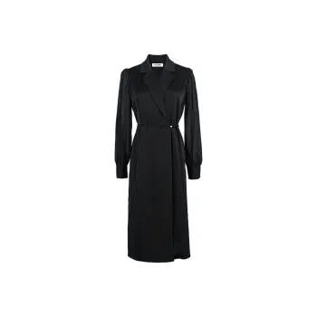 MISSSHINE Long Sleeved Dresses Women's Black