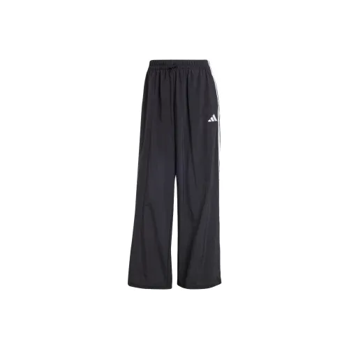 Adidas Free Shipping With AdiClub Essentials 3 Stripes Lifestyle Woven Parachute Pants