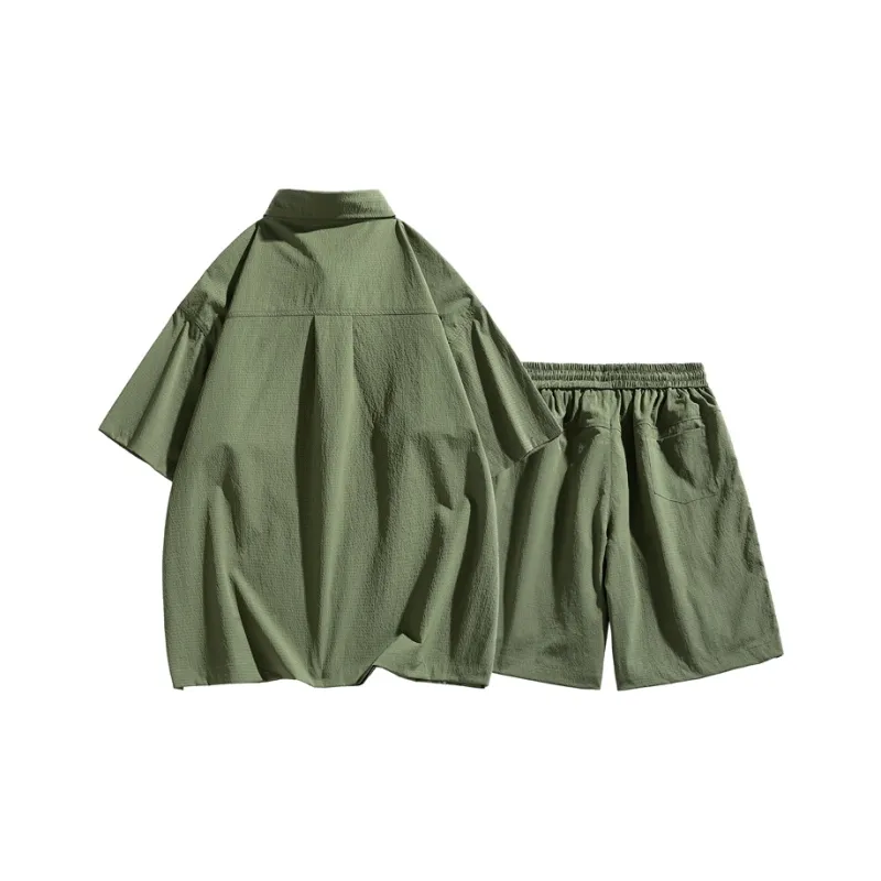 Anyveiw Shirt Matching Set Unisex-4