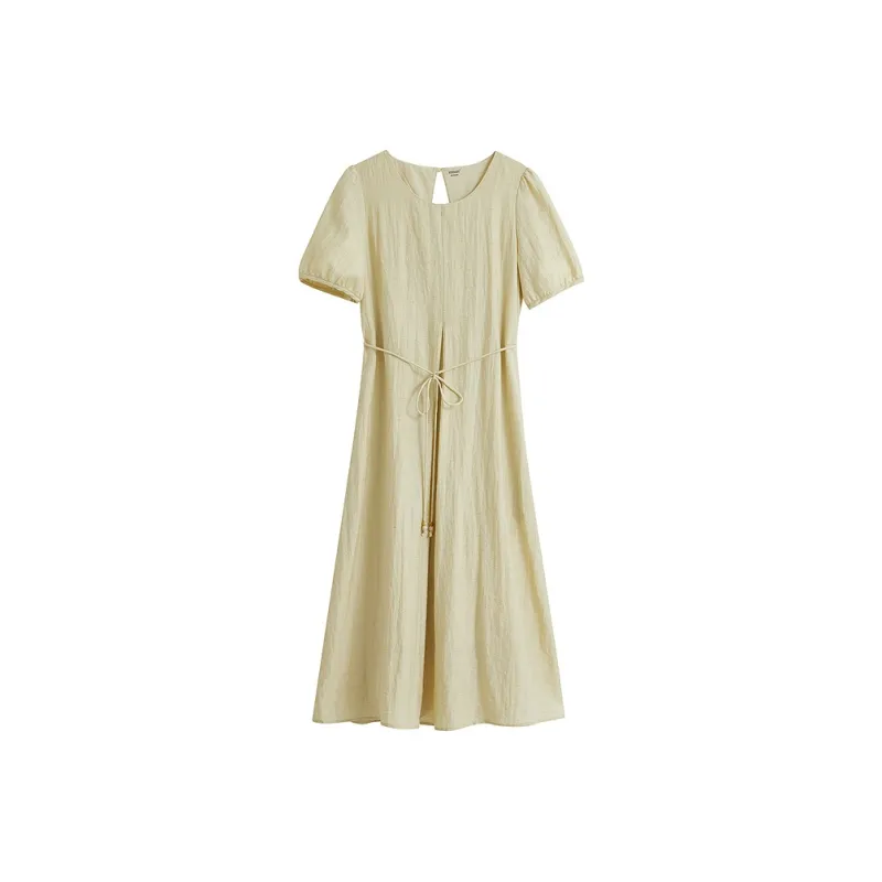 Inman Short Sleeved Dresses Women's Pea Green-0