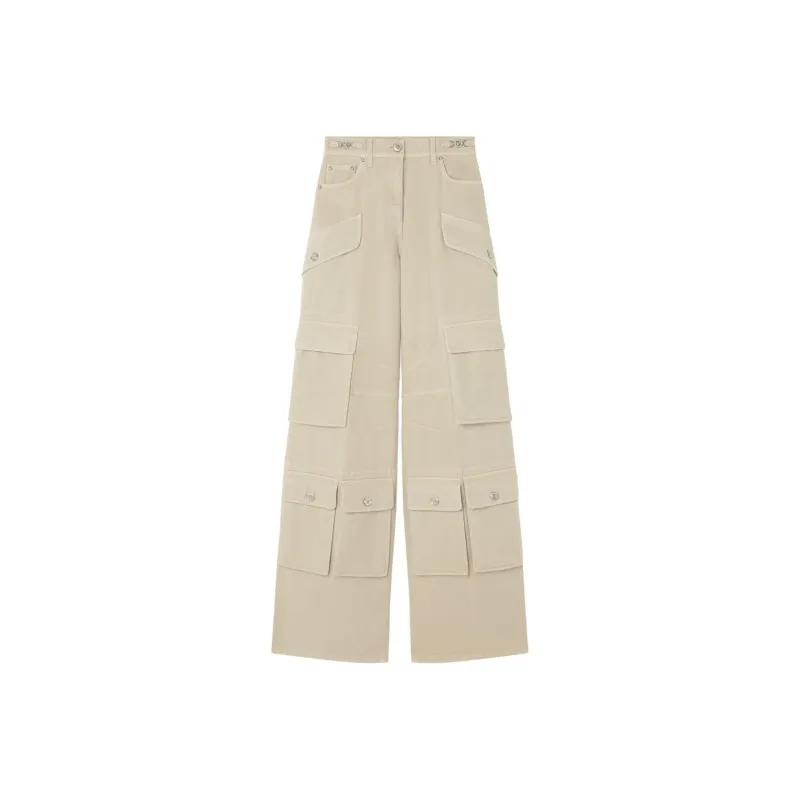 VERSACE Cotton Cargo Jeans-0