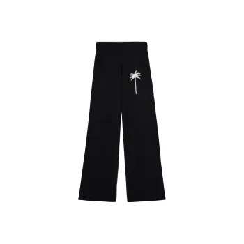 PALM ANGELS Palm Tree Knitted Trousers