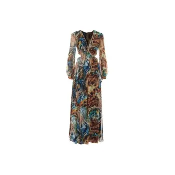 GUESS Long-Sleeved Dresses Women's Multicolor