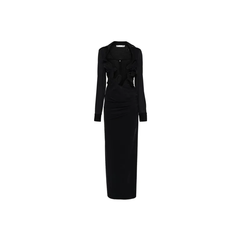 Christopher Esber Venus Plunging Maxi Dress-0