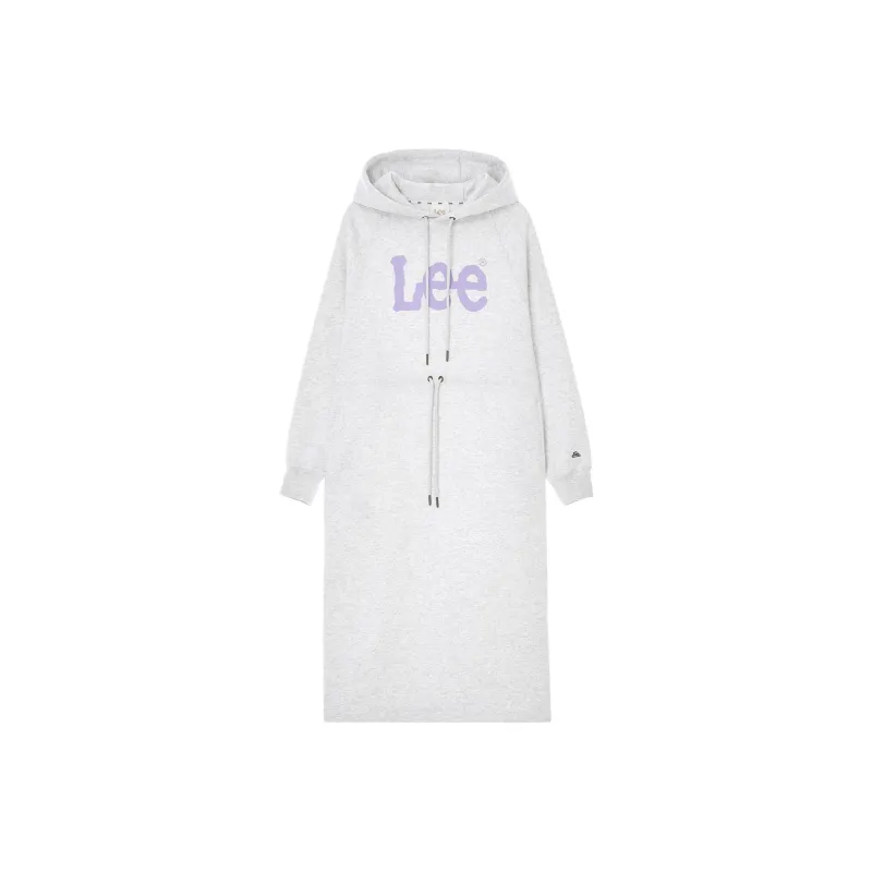 Lee Long-Sleeved Dresses Women's Light Gray-0