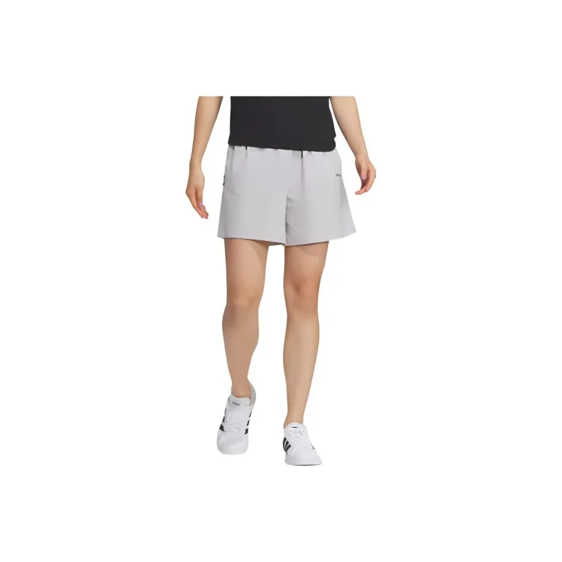 Adidas Casual Shorts Women's Light Gray-0
