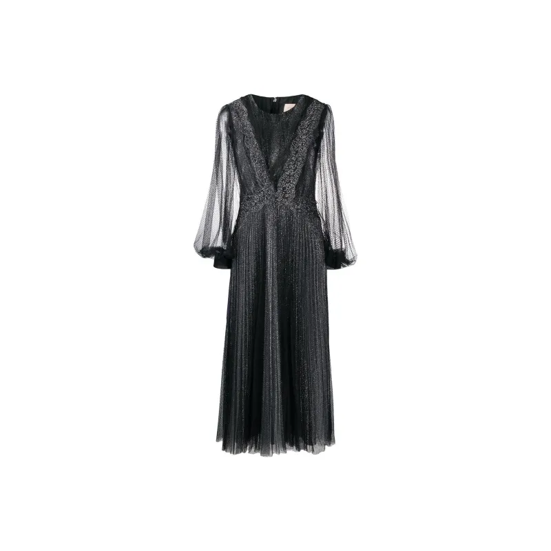 Christopher Kane Long-Sleeved Dresses Women's Black-0