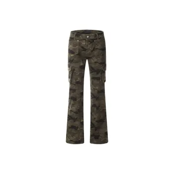 Mu Xiao Xin Jeans Women's Camouflage