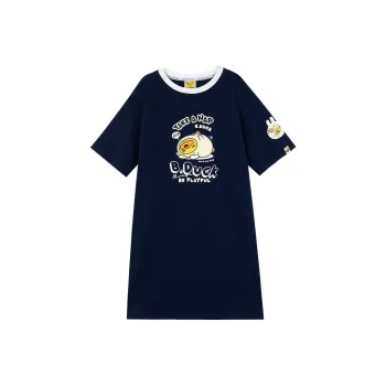 B.Duck SS24 Short Sleeved Dresses Women's Navy Blue