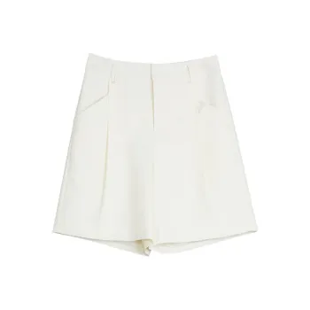 ELLE Casual Shorts Women's Ecru