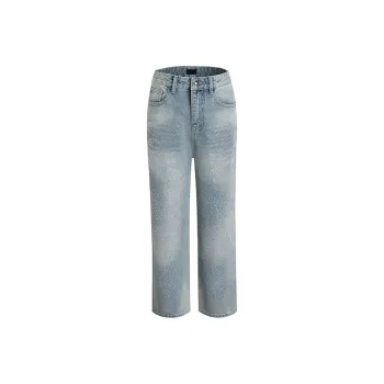 LIUREGALI Jeans Women's Light Blue