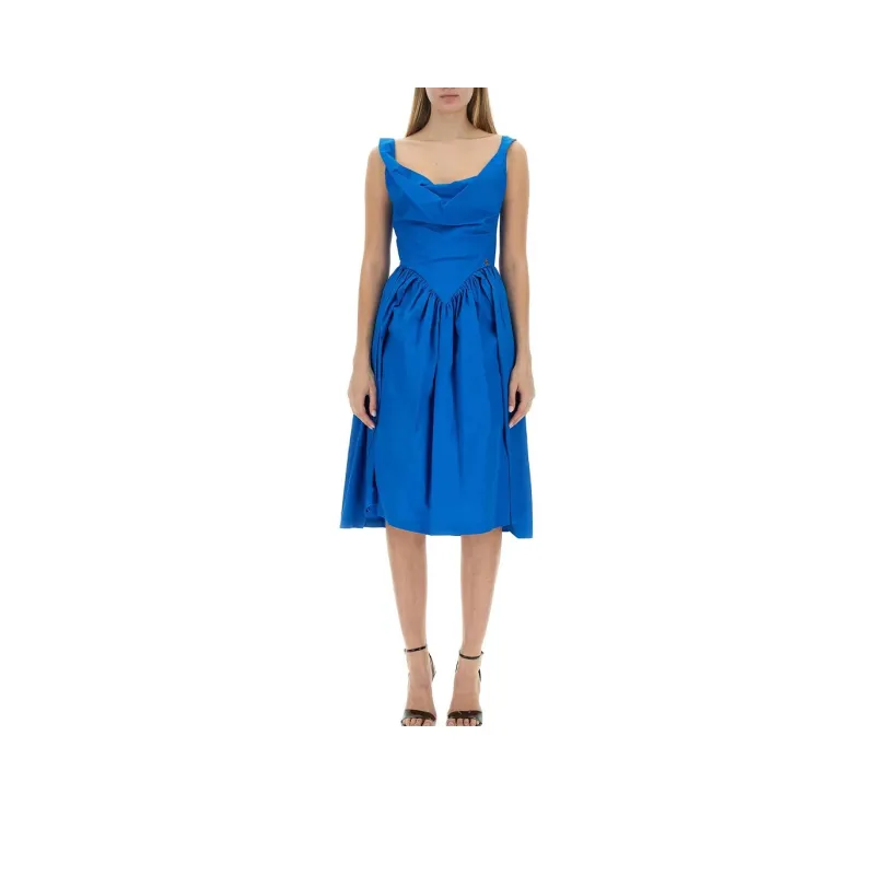 Vivienne Westwood Slip Dress Women's Blue-0