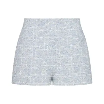 DIOR Casual Shorts Women's Sky Blue